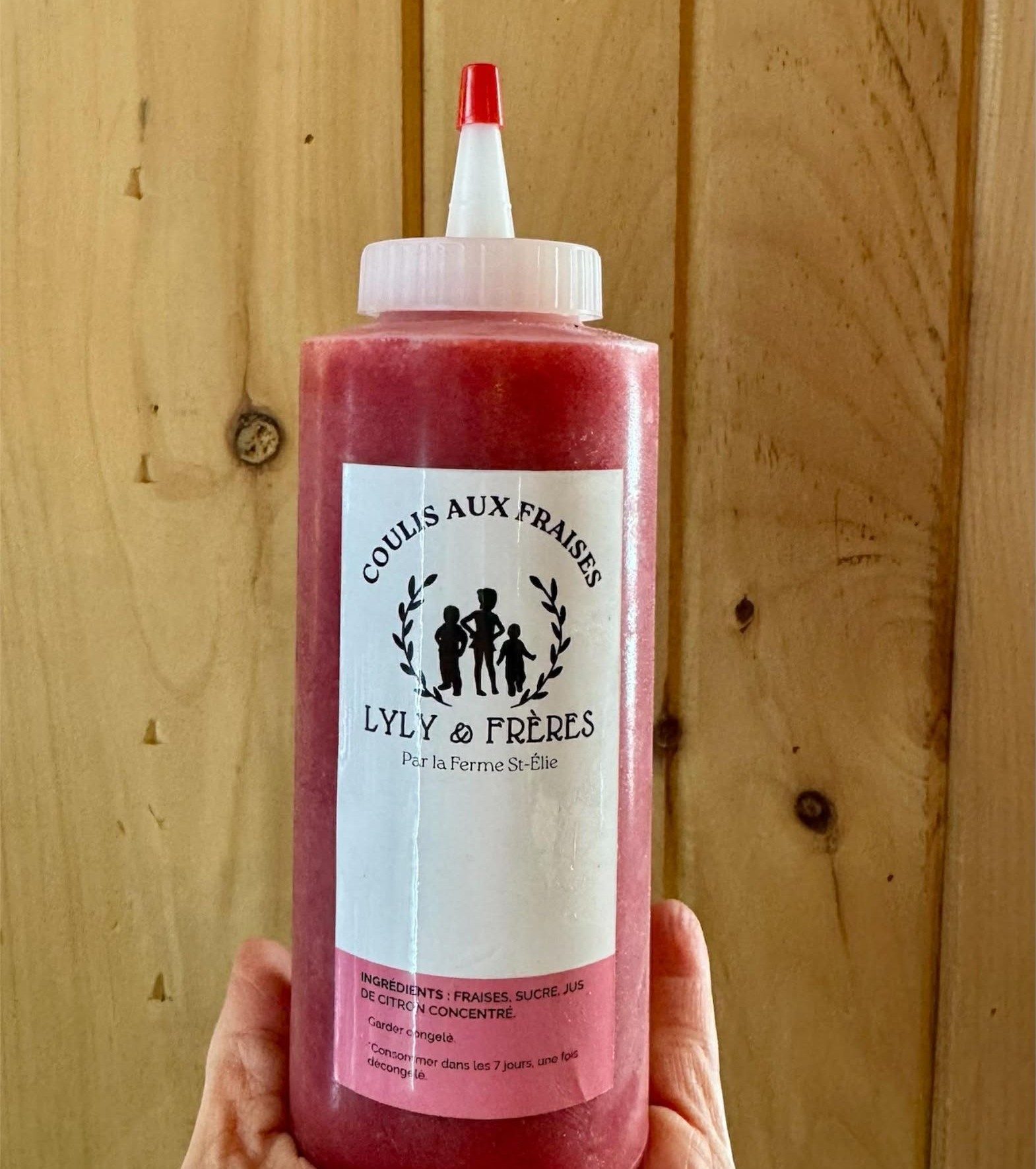 Coulis de fraises ou framboises ou bleuets 355 ml