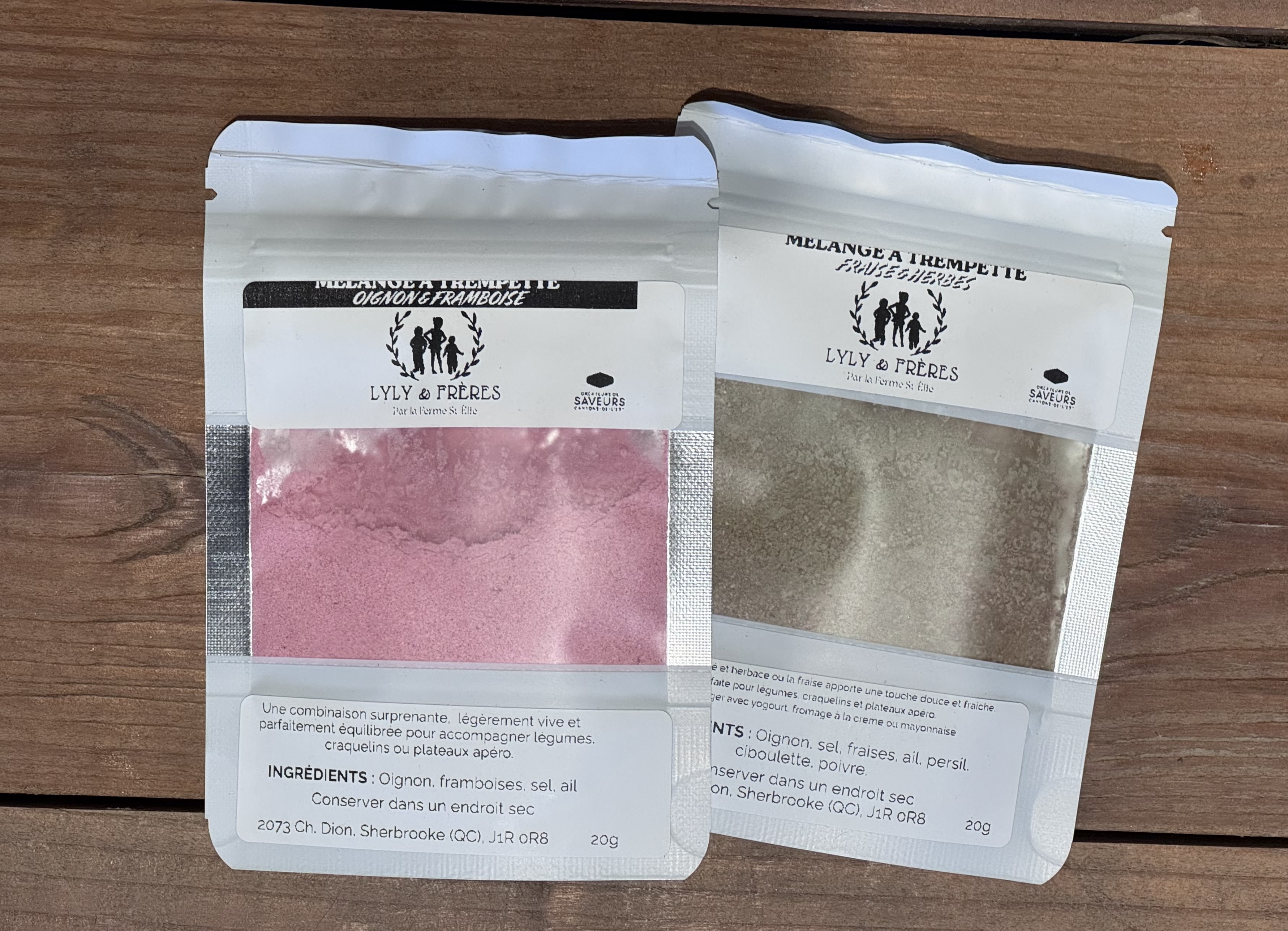 Mélange à trempette